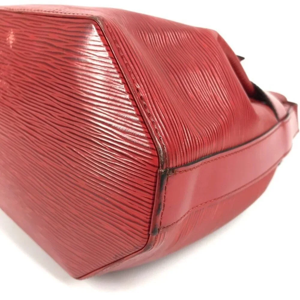 LOUIS VUITTON Epi SAC DePaul PM Shoulder Bag Epi Leather Castilian Red - Picture 9 of 14
